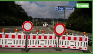 Fin des travaux sur la bretelle d'accès "Loyers" de l'E411 à Jambes (Namur)