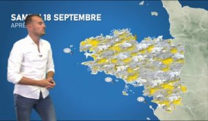Bulletin météo pour le samedi 18 septembre 2021
