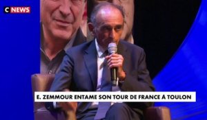 Eric Zemmour entame son tour de France à Toulon