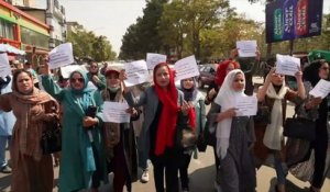 Leurs droits "éliminés" par le régime taliban : les femmes afghanes poursuivent le combat