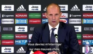 4ème j. - Allegri : "Bonucci et Chiellini ont été extraordinaires"