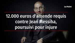12.000 euros d'amende requis contre Jean Messiha, poursuivi pour injure