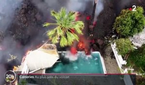 Espagne : au plus près du volcan entré en éruption aux Canaries