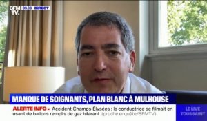 Plan blanc à l'hôpital de Mulhouse: 15% des postes d'infirmières sont vacants, déplore Jean Rottner
