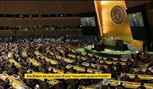 États-Unis : Joe Biden s’est exprimé pour la première fois à la tribune de l’ONU