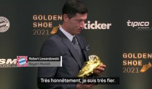 Soulier d'Or - Lewandowski : ''Je suis très fier''