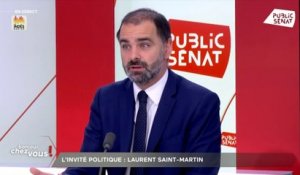 Vaccination: "les propos de Christiane Taubira sont irresponsables", pour Laurent Saint-Martin