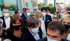L'indépendantiste Carles Puigdemont sort de prison et peut quitter la Sardaigne