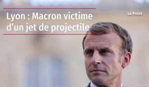 Lyon : Macron victime d’un jet de projectile