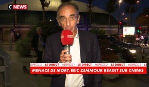Eric Zemmour menacé de mort : «C'est ce qui arrive à beaucoup de Français tous les jours, moi j'ai la chance d'être protégé»