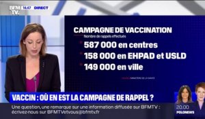 Vaccination: où en est la campagne de rappel ?