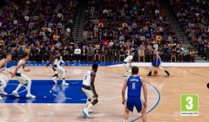 NBA 2K21 : Une vidéo de gameplay pour les versions PS5, Xbox Series X
