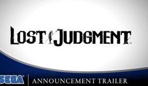 Trailer d'annonce pour Lost Judgment par SEGA