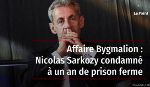 Affaire Bygmalion : Nicolas Sarkozy condamné à un an de prison ferme