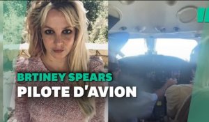 Libérée de sa tutelle, Britney Spears au "7e ciel", prend les commandes d'un avion
