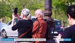 Arc de Triomphe : l'œuvre de Christo disparaîtra ce week-end