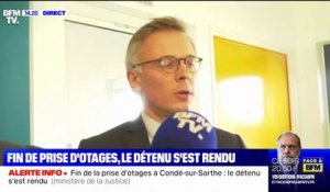Prise d'otage de Condé-sur-Sarthe: François Coudert, procureur de la République d'Alençon précise que "l'individu a accepté volontairement de se rendre"