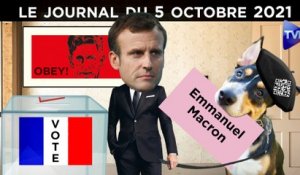 Pass-sanitaire, Covid : Macron et la servitude volontaire - JT du mardi 5 octobre 2021