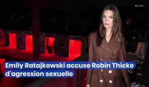 Emily Ratajkowski accuse Robin Thicke d'agression sexuelle