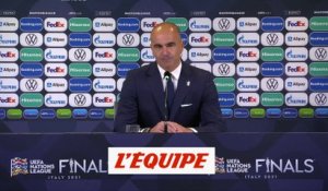 Martinez : «Très cruel de perdre ce match» - Foot - L. nations - BEL