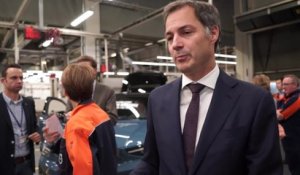 Alexander De Croo s'exprime sur les enjeux de la voiture électrique de Volvo pour le pays