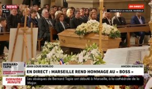 Obsèques de Bernard Tapie - Revoir l’émouvant hommage de son ami Jean-Louis Borloo: « Tu n’as pas été maire de Marseille, tu as été Marseille » - VIDEO
