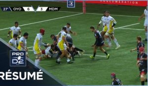 PRO D2 - Résumé Oyonnax Rugby-Stade Montois 36-19 - J06 - Saison 2021/2022