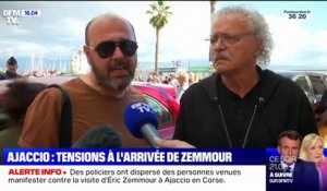 "Nous rejetons la xénophobie, le racisme et l’homophobie": des manifestants protestent contre la venue d’Éric Zemmour à Ajaccio