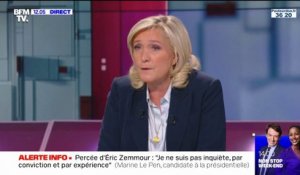 Marine Le Pen: "Je pense très sérieusement que je serai au second tour de cette élection présidentielle"