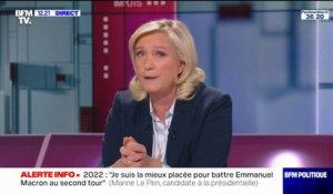 "Le problème de la France, c'est qu'elle retrouve sa part de francité": Marine Le Pen répond à Emmanuel Macron sur l'africanité