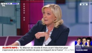 Marine Le Pen: "Il faut que les accords de libre-échange excluent les productions agricoles"