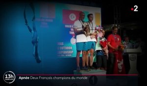 Sport : deux Français sacrés champions du monde d'apnée