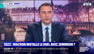 Laurent Jacobelli à propos d'Emmanuel Macron: "Plutôt que de rechercher la part d'africanité de la France, (...) il ferait mieux de s'occuper des problèmes concrets des Français"