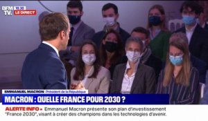 Emmanuel Macron présente son plan d'investissement "France 30": "Nous sommes confrontés à des défis qui ne sont pas neufs"