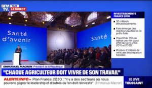 Emmanuel Macron: "chaque agriculteur doit vivre de son travail"