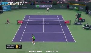 Indian Wells - Medvedev se qualifie pour les 8es de finale