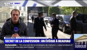 Secret de la confession: Mgr Éric de Moulins-Beaufort est arrivé à Beauvau pour "s'expliquer" sur ses propos controversés