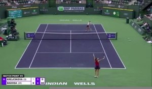 Indian Wells - Badosa impressionne face à Krejčíková