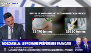 La mozzarella détrône le camembert en quantité vendue en France, l'emmental reste le plus consommé dans l'hexagone