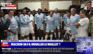 Match du Variétés Club de France: Jacques Vendroux annonce le 11 de départ