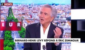 Bernard-Henri Lévy répond à Eric Zemmour qui l'a qualifié de "traître" la veille: "C’était un mot calculé, c’était un mot de campagne"