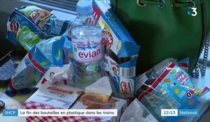 Transports : la SNCF ne vendra plus de bouteilles en plastique dans les TGV