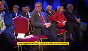 Le procès des sondages de l'Élysée a débuté sans Nicolas Sarkozy