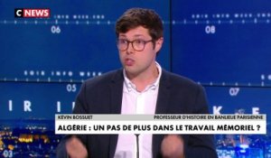 «Dire que la colonisation est un crime contre l'humanité, c'est un peu donner raison» aux élèves «qui n'aiment pas la France» : Kevin Bossuet dans Soir Info Week-End