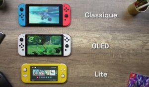 Test Switch OLED : Il faudra faire attention avec l'écran !