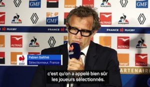 XV de France - Galthié : "On s'est expliqué avec les absents"