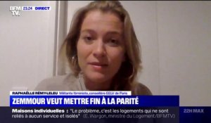 "Éric Zemmour prouve une nouvelle fois à quel point il mène des combats d'arrière-garde": Raphaëlle Rémy-Leleu répond au polémiste sur la parité