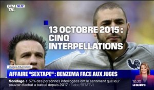 Affaire de la "sextape": Karim Benzema face aux juges ce mercredi