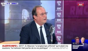 François Hollande: "Éric Zemmour ne sera pas président de la République"