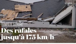 Aurore, première tempête automnale, souffle violemment sur le nord de la France